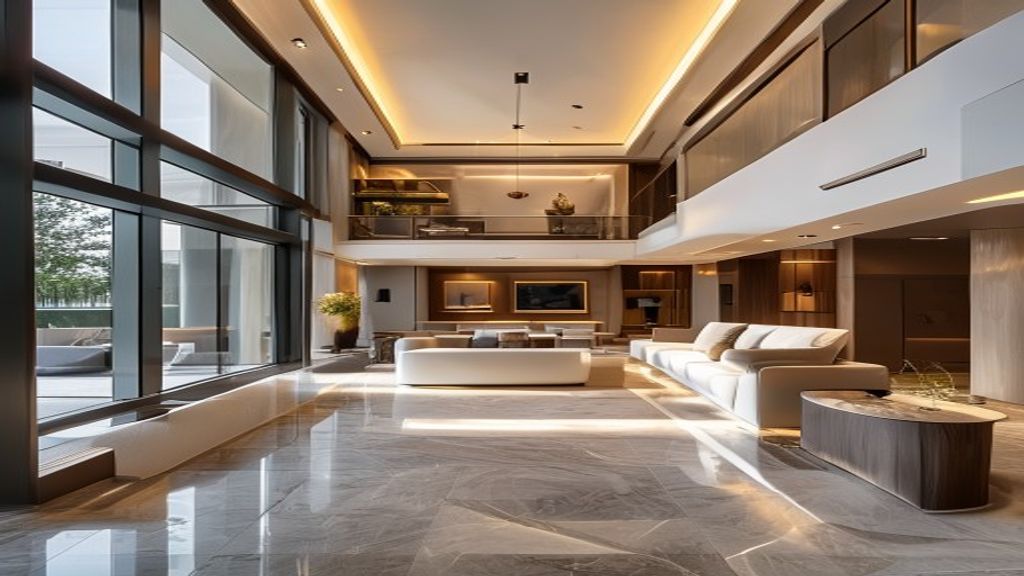 Luxurious mansion interior remodel by top‑tier architecture firm delivering high‑end design upgrades.