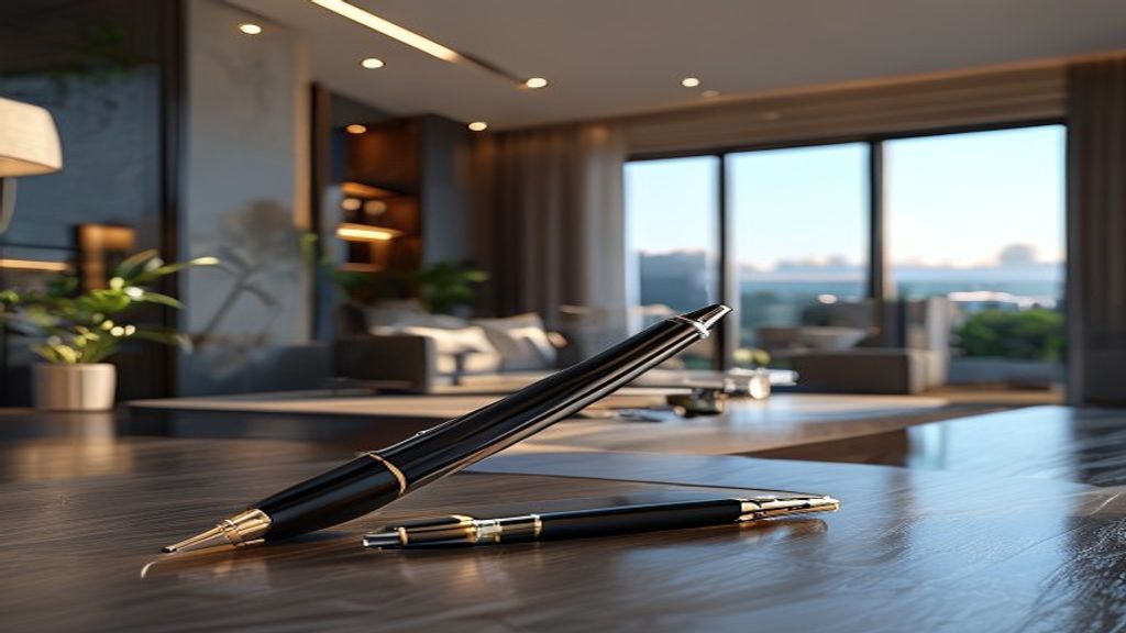 Spacious luxury penthouse with city skyline view, offered directly by the owner for sale.